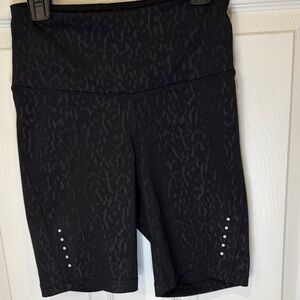 Women's Black Bike Shorts